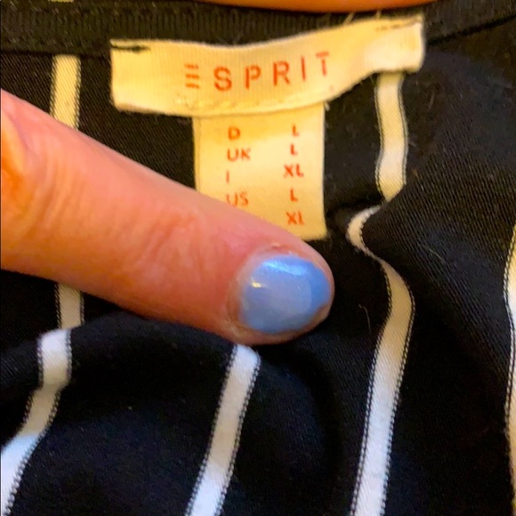 Esprit black dress top - Picture 2 of 6